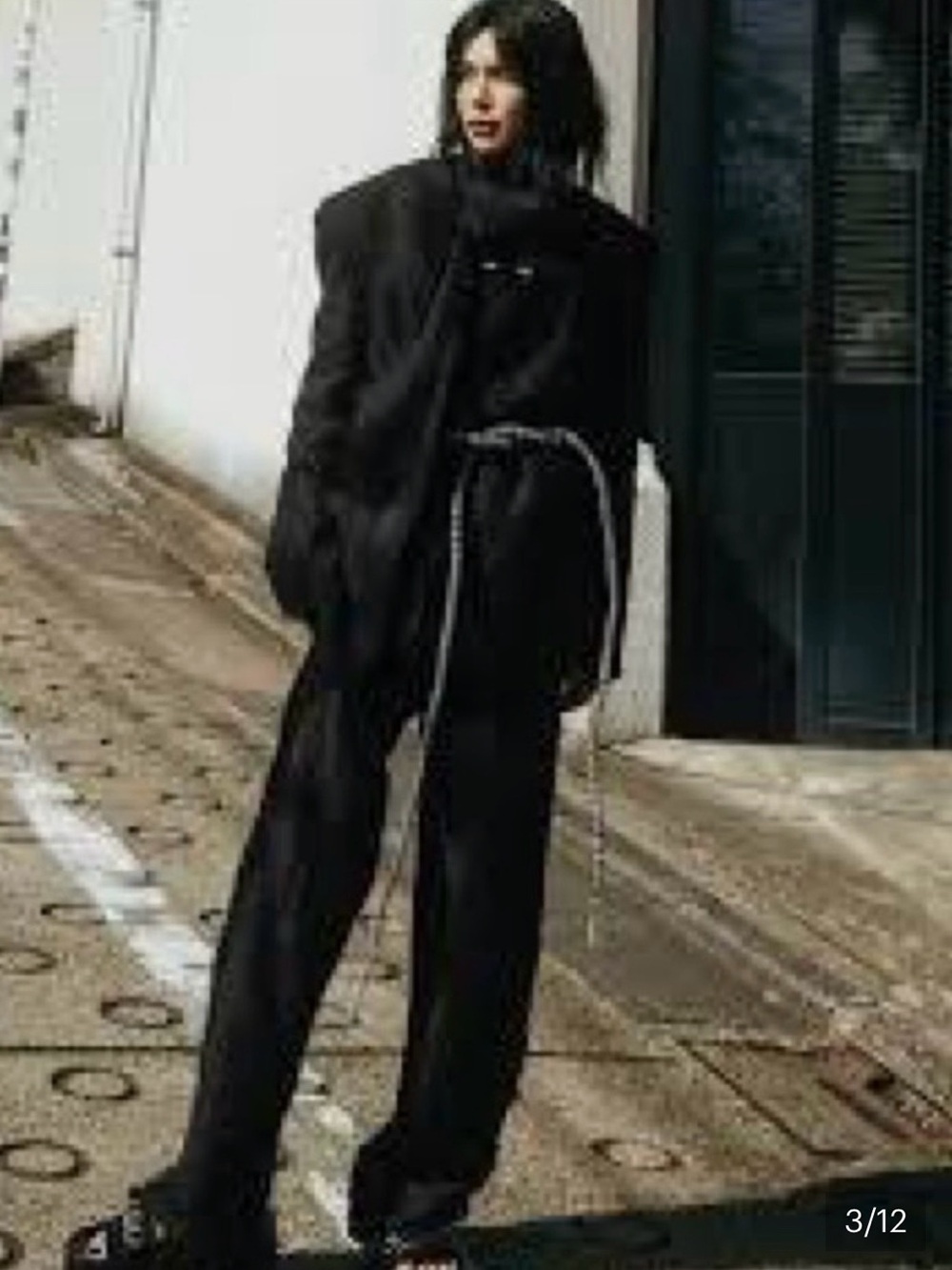Zara x Fanglu Lin linen belted blazer